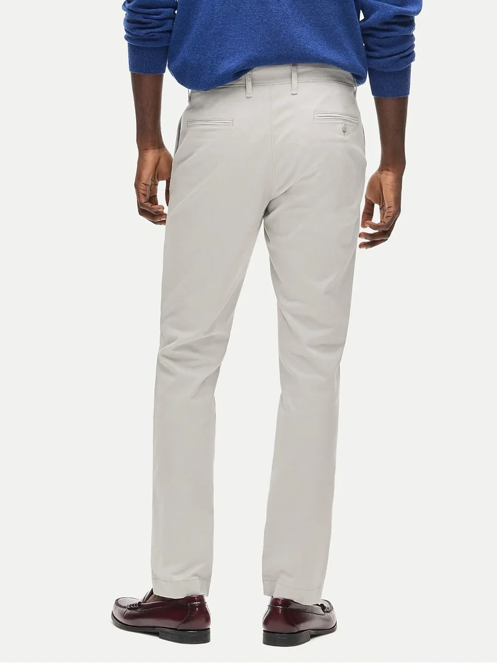 J. Crew 770 Straight-fit stretch chino pant in Jet Gray Size 33 NWT $98 AR886